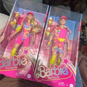 Barbie The Movie Roller Skating Barbie and Ken Set Barbie the Movie Dolls